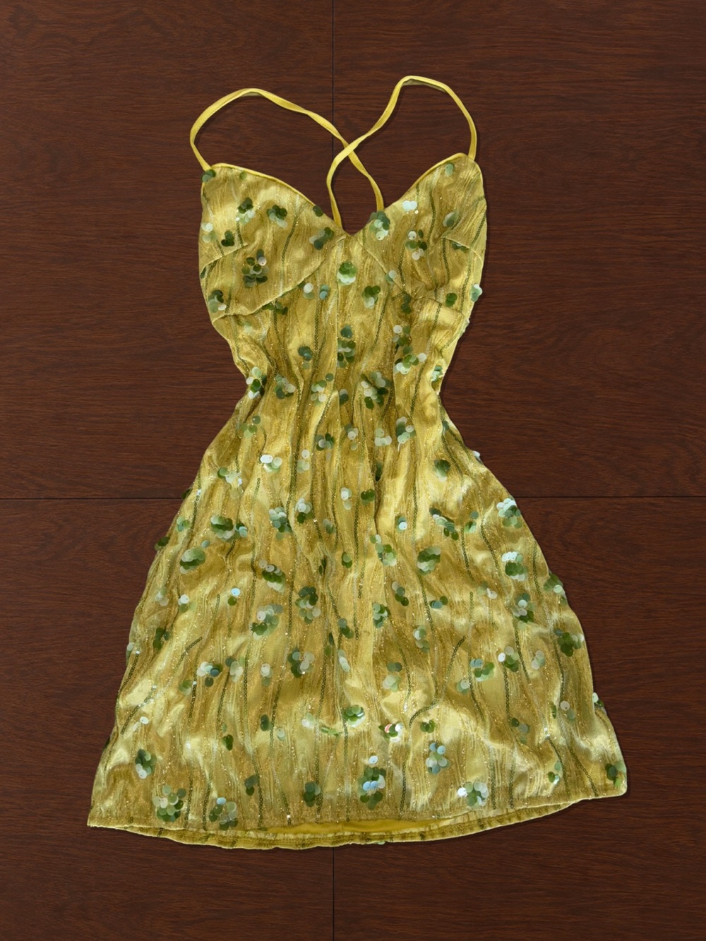 Meadow Glow Mini Dress